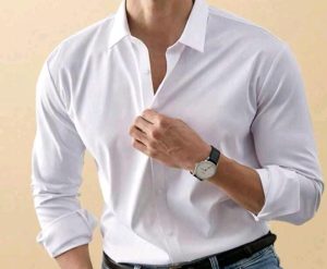 CAMISA SOCIAL MANGA LONGA LINHA SLIM FIT PREMIUM MICROFIBRA